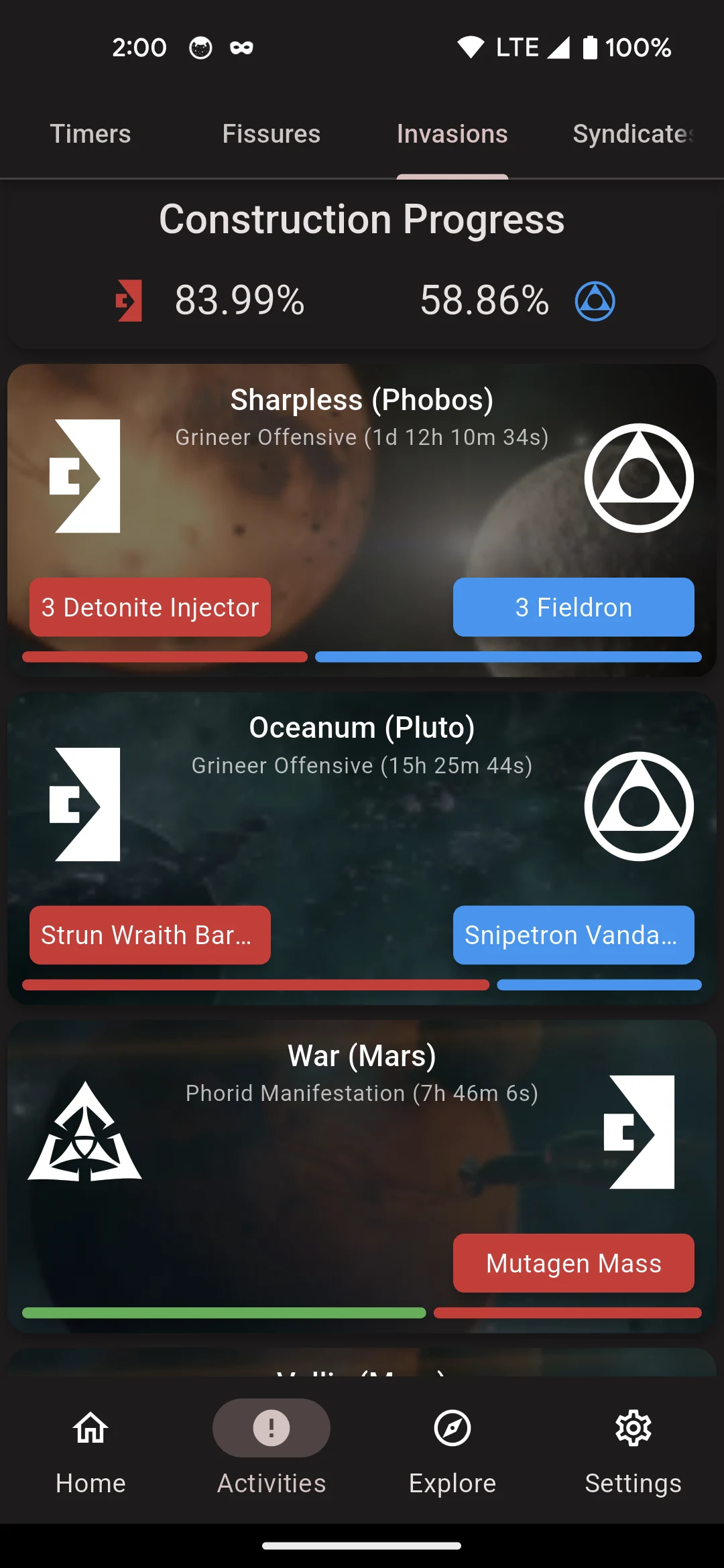 Cephalon Navis - Warframe hub screenshot